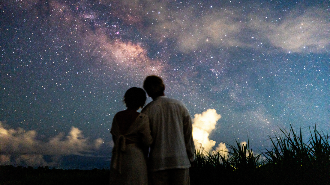 星が見守る約束  － ミンサー柄に宿る、変わらぬ想い